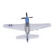 P-51D Mustang blue PNP 4 Kanal SW 75 cm