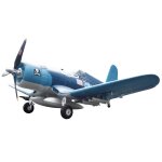 F4U Corsair blue PNP 4 Kanal SW 75 cm