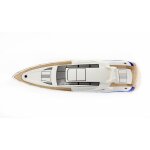 Motor Yacht Princess Brushless, 970mm