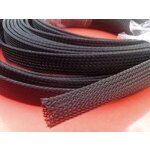 Gewebeschlauch 6mm 50 Meter schwarz