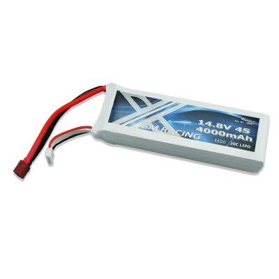 LiPo Akku 4S 14,8V 4000mAh 20C Softcase, DEANS