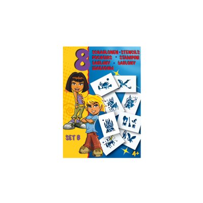 Malinos BloPens Schablonen Set B Fantasy