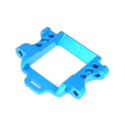 102260 Getriebehalter vorne Aluminium, blau