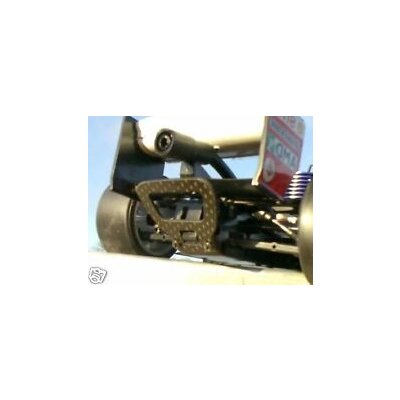 Ferrari F2004, Tuning Bauteil HD Carbon Heckschutz / Tragegriff für deinen Ferrari F2004