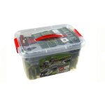 Magic Traxx Dino-Park mit Brücke 373-teilig,Mega Set