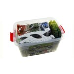 Magic Traxx Dino-Park mit Brücke 373-teilig,Mega Set