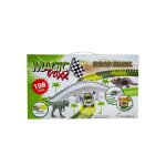 Magic Traxx Dino-Park, mit Brücke, MiniSet 108-teilig