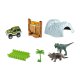 Magic Traxx Dino-Park, Mini Set mit Tunnel 109-teilig
