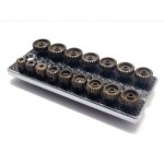 SET OF 16 ALU PINIONS 48DP WITH CADDY 15T ~ 30T
