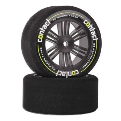 CONTACT Nitro 1:10 Carbon-Felge 35° vorn 26mm Moosgummi