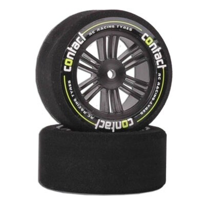 CONTACT Nitro 1:10 Carbon-Felge 42° vorn 26mm Moosgummi