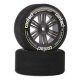 CONTACT Nitro 1:10 Carbon-Felge 42° vorn 26mm Moosgummi