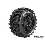X-CYCLONE Sport-Reifen   Felge schwarz