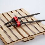 Vordere CVD Antriebswelle SCX10 II Upgrade