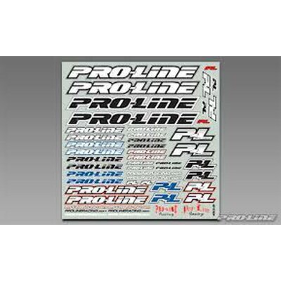 Pro-Line Team Sticker  B&W