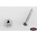1mm x 6mm Machine Screw and Nut