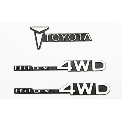 1/10 Metal Emblem for Tamiya Hilux