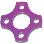 Getrieberad Halteplatte Purple