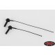 Roof Antenna for Tamiya 1/14 Actros Benz (Black)
