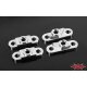 Wheel Arch Light & Side Skirts Light Chrome Parts for Tamiya