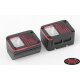 Colored Functional Rear Taillight w/Flag Frame for Axial SCX