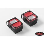 Colored Functional Rear Taillight w/Metal Frame for Axial SC