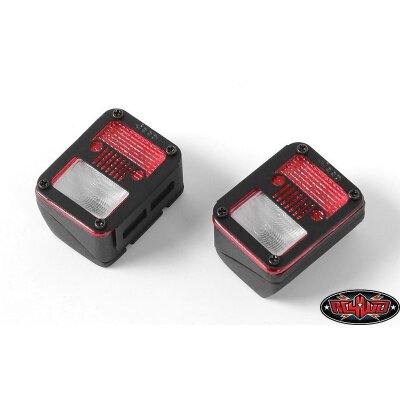 Colored Functional Rear Taillight w/Jeeper Frame for Axial S
