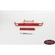 Tube Rear Bumper for Axial SCX10 II XJ (Red)