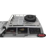 Krabs Roof Rack w/Spare Tire Mount for Axial SCX10 II XJ (Si
