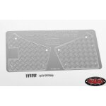 Diamond Plate Rear Fender Quarters for Traxxas TRX-4