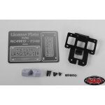 Rear License Plate System for RC4WD G2 Cruiser