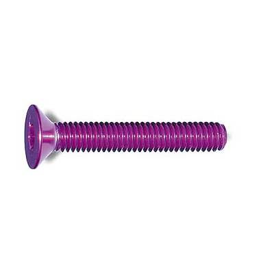 M3x20mm Senkkopfschraube purple (4)