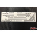 RC4WD Clean Stripes for Mojave II 2/4 Door Decal Sheet(Grey)