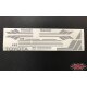 RC4WD Clean Stripes for Mojave II 2/4 Door Decal Sheet(Grey)