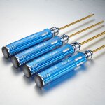 Innensechskantschlüssel Set 1,5/2,0/2,5/3,0mm Blau