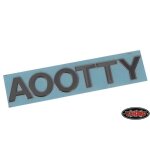 Lettering Kit for Mojave and Tamiya Hilux/Tundra Bodies