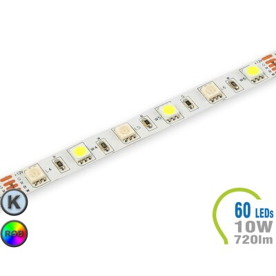 LED Stripe 60 LED/m 720 lm/m RGB+Kaltweiß