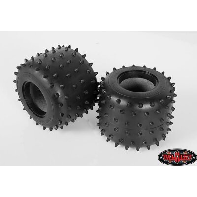 Twisted Monster Truck Spiked Tire for Tamiya Clod