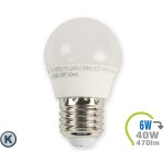 E27 LED Lampe 6W G45  Kaltweiß