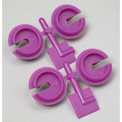 Lower Shock Spring Cups for Traxxas, HPI & Losi Shocks - Pur
