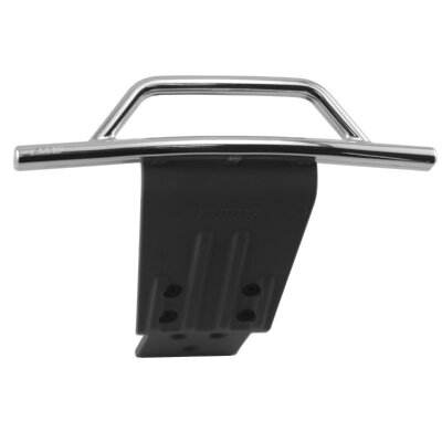 Bumper vorn+Skid-Platte chrome