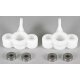T/E-Maxx 1.5, 2.5 & Associated MGT Steering Knuckles - White