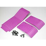 T/E-Maxx Skid / Wear Plate Set (Ppl.)