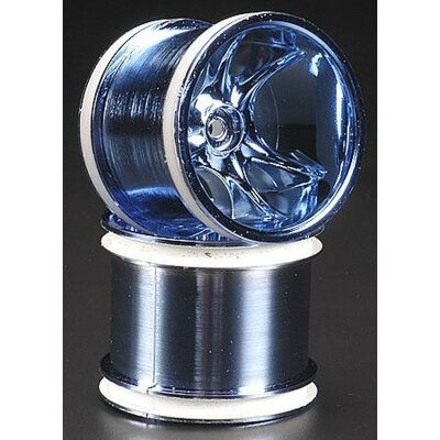 Clawz Blue Chr. (6 Spk) Frt. Trax. Elec.