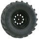 Revolver Black Crawler Wheels - Wide