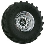 Revolver Chrome Crawler Wheels - Wide
