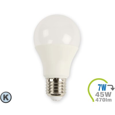 E27 LED Lampe 7W A60 Kaltweiß