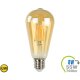 E27 LED Lampe 8W Filament ST64 Ultra-Warmweiß