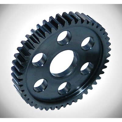 Hard Black 45t Steel Spur (Speed) 32p