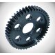 Hard Black 45t Steel Spur (Speed) 32p